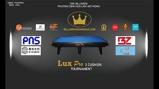 Lê Hiếu (8888) vs Đình Long (BRV Billiards)  -  Vòng loại Bảng B Trận 7 | Giải 3C Lux Pro