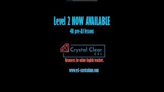 ESL lesson resources NOW available at Crystal Clear ESL: 48 PPT PDF plans FREE to try by freelancers