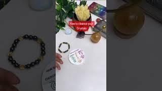 How to cleanse Your crystal Quickly  Best ritual for crystal cleaning and energised #lisasimmi