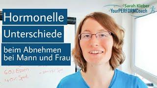 Abnehmen aus hormoneller Sicht - Unterschiede bei Mann und Frau | Hormonanlyse | Sarah Kleber