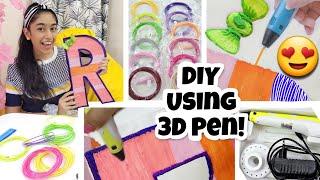 Biggest Letter 3D Pen!!! *3D Pen DIY* | Riya's Amazing World