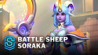 Battle Sheep Soraka Wild Rift Skin Spotlight