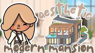 AESTHETIC️️ MODERN MANSION [aesthetic house makover] IN TOCA LIFE WORLD