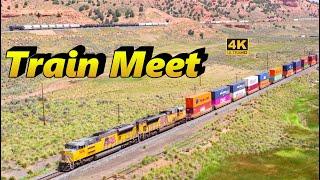 Awesome Train Meet at Castle Rock UT (4K) | Short Segment | July 24, 2024