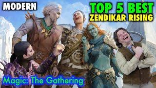 Top 5 Best New Zendikar Rising Cards For Modern | Magic: The Gathering