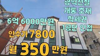 구미원룸매매/ 사곡역 역세권 인수가 7900만원 사곡동 상모동 원룸매매 월350만원