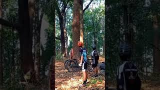 huge gapbut easy for mtb anish