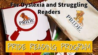 A Look at the PRIDE READING PROGRAM | Reading Program for Dyslexia and Struggling Readers