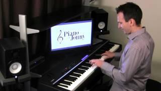 Burlesque Blues Piano Original "Footsie Woman" - by Jonny May