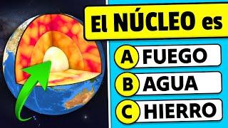  ¿Cuánto Sabes del PLANETA TIERRA? ️ | FÁCIL a IMPOSIBLE | Quiz de Cultura General