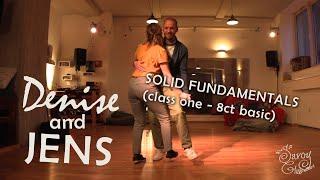 Denise & Jens  Lindy Hop Class 01  Solid Fundamentals 8ct Basics • Plenty Hot 2020