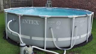 Upgraded Intex filter pump!  15'x48 Prism Above Ground Pool  & Pool Hacker accessories 2024 Season