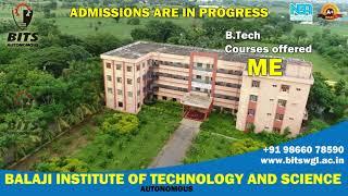 ADMISSIONS ARE IN PROGRESS || BALAJI INSTITUTE OF TECHNOLOGY AND SCIENCE || NARSAMPET