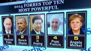 Putin tops Forbes "World's Most Powerful People" list, Obama in second