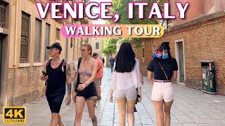 Exploring Venice City Walking Tour |  Italy in 4k/60fps HDR [With Caption]