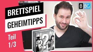 Brettspiel GEHEIMTIPPS ️ die man in keiner Topliste findet - Teil 1/3 der Community Empfehlungen