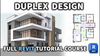 Autodesk Revit Architecture 2024/ Full Beginner's Tutorial Course