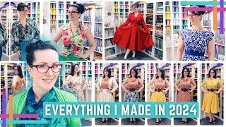 Comfort Sewing For My Mental Health! :: All The T'N'T's! :: 2024 Year In Review, Everything I Made!