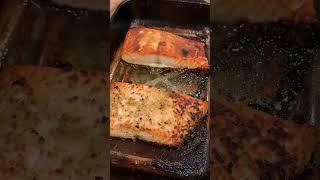 Hot Crispy and Sizzling Salmon! #healthylifestyle #healthyfood