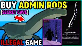 You Can BUY ADMIN RODS in This ILLEGAL Roblox Fisch Game..