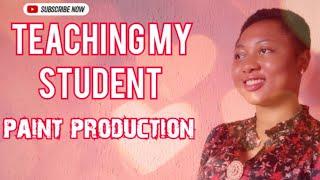 “Teaching My Student Paint Production Theory | #PaintTraining #PaintTheory #PaintClass”