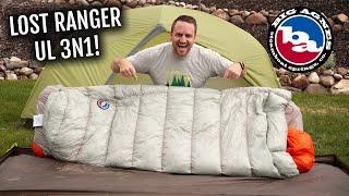 You've NEVER Seen A Sleeping Bag Like This Before! Big Agnes Lost Ranger UL 3N1!