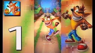 Crash Bandicot On The Run Gameplay Walkthrough Part 1 (iOS Android) | TapGaming