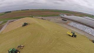 Unbelievable huge silage piles of the world