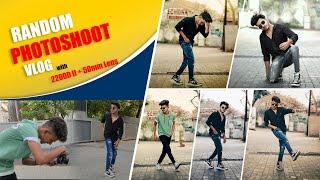 Random Photoshoot Vlog With 200d II With Dope Pose - Ajay Creation Lr