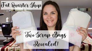 Fat Quarter Shop Mystery Fabric Scrap Bag Reveal!