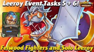 Leeroy Jenkins Event Tasks 5 and 6! Felwood Fighters + Solo Leeroy! - Hearthstone Mercenaries Guide