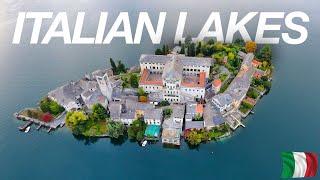 Italian Lakes | A Flight Over The Northern Italian Lakes