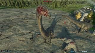 100 Pyroraptors vs Dreadnaughtus from Jurassic World Dominion DLC Battle