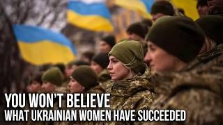 100,000 Ukrainian women made HISTORY against the Russian army!