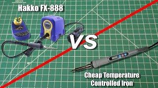 Cheap Temperature Controlled Soldering Iron Review