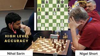 Nihal Sarin Vs Nigel Short | World Rapid Team Championships • 2024