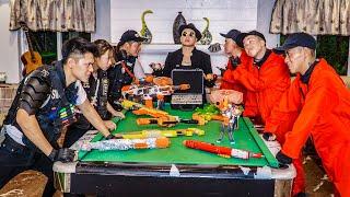 LTT Game Nerf War : Warriors SEAL X Nerf Guns Fight Braum Crazy Last Survivor Avengers