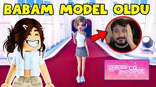 BABAM BENİM İÇİN MODEL OLDUAYŞEM ECE ARIARIGİLLERROBLOX DRESS TO IMPRESS