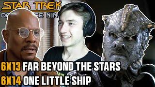 STAR TREK DS9 6x13/6x14 Far Beyond the Stars + One Little Ship REACTION!! FIRST TIME WATCHING!