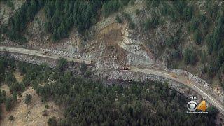 Rock Slide Cleaned Up On Highway 119 In Boulder Canyon