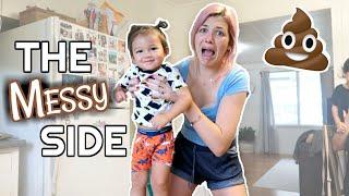 THE MESSY SIDE OF POTTY TRAINING | NO POOPING ON THE FLOOR!