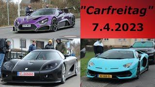 "Carfreitag" Nürburgring 2023!!!(Koenigsegg CCXR, Zenvo TSR-S, McLaren Senna, GINTANI SVJ, 765LT...)