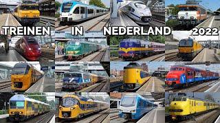 Trains in The Netherlands 2022 (Railfan video)