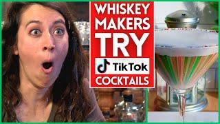 Whiskey Maker's try TikTok HOLIDAY cocktails for naughty list legends