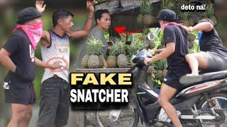 FAKE SNATCHER "PUBLIC PRANK" | Sasakay lang pala