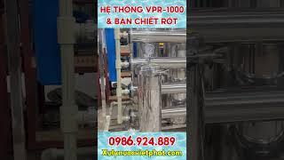 Hoàn Thiện Hệ Thống Lọc Nước Ro VPR-1000 Cùng Bàn Chiết Rót #shorts #locnuocro