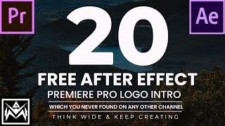 Best 20 New Logo Intro After Effects Templates | Free Download