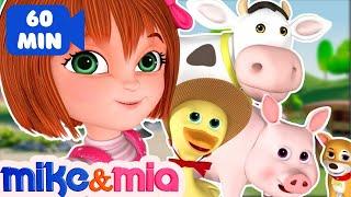 Nursery Rhymes Songs with Lyrics and Action | Collection of Popular Kids Songs by Mike and Mia