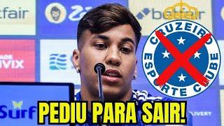 NÃO SEGUROU A EMOÇÃO! KAIO JORGE FAZ REVELAÇÃO BOMBÁSTICA DO CRUZEIRO! OLHA O QUE ELE DISSE!