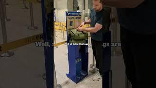 Real TEST! The Ryanair Luggage gauge